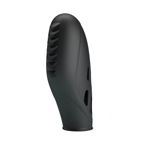PRETTY LOVE - Powerful Finger Vibrator Sleeve II (Black) PRETTY LOVE - Powerful Finger Vibrator Sleeve II (Black)